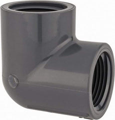 Value Collection - 1" PVC Plastic Pipe 90° Elbow - Schedule 80, FIPT x FIPT End Connections - Americas Industrial Supply