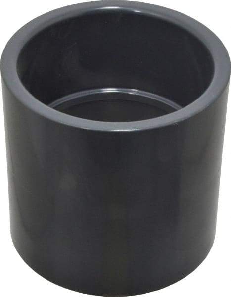 Value Collection - 3" PVC Plastic Pipe Coupling - Schedule 80, Slip x Slip End Connections - Americas Industrial Supply