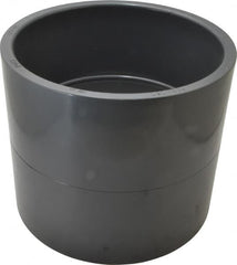 Value Collection - 8" PVC Plastic Pipe Coupling - Schedule 80, Slip x Slip End Connections - Americas Industrial Supply