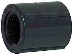 Value Collection - 4" CPVC Plastic Pipe Coupling - Schedule 80, FIPT x FIPT End Connections - Americas Industrial Supply