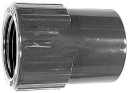 Value Collection - 4" CPVC Plastic Pipe Female Adapter - Schedule 80, Slip x FIPT End Connections - Americas Industrial Supply