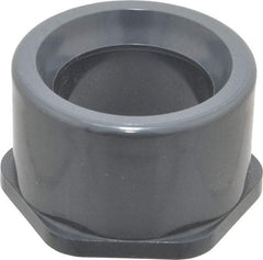 Value Collection - 3 x 2" PVC Plastic Pipe Bushing - Schedule 80, Spig x Slip End Connections - Americas Industrial Supply