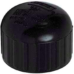 Value Collection - 3/8" PVC Plastic Pipe End Cap - Schedule 80, FIPT End Connections - Americas Industrial Supply