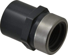 Value Collection - 1/2" PVC Plastic Pipe Reinforced Female Adapter - Slip x SR FIPT End Connections - Americas Industrial Supply