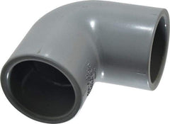 Value Collection - 1-1/4" CPVC Plastic Pipe 90° Elbow - Schedule 80, Slip x Slip End Connections - Americas Industrial Supply