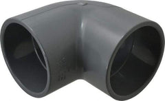 Value Collection - 4" CPVC Plastic Pipe 90° Elbow - Schedule 80, Slip x Slip End Connections - Americas Industrial Supply