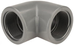 Value Collection - 1-1/2" CPVC Plastic Pipe 90° Elbow - Schedule 80, FIPT x FIPT End Connections - Americas Industrial Supply