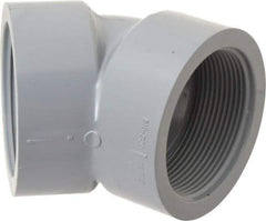 Value Collection - 2" CPVC Plastic Pipe 45° Elbow - Schedule 80, FIPT x FIPT End Connections - Americas Industrial Supply