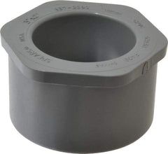 Value Collection - 3 x 2" CPVC Plastic Pipe Bushing - Schedule 80, Spig x Slip End Connections - Americas Industrial Supply