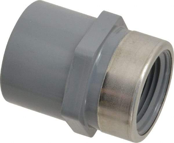 Value Collection - 3/4" Stainless Steel Pipe Reinforced Female Adapter - Slip x FIPT End Connections - Americas Industrial Supply