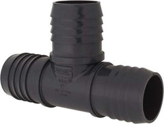 Value Collection - 2" Barb, Multiple Barbed Tube Insert Tee - PVC, Male - Americas Industrial Supply