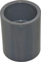 Value Collection - 1-1/2" CPVC Plastic Pipe Coupling - Schedule 80, Slip x Slip End Connections - Americas Industrial Supply