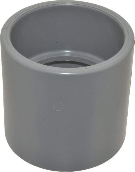 Value Collection - 3" CPVC Plastic Pipe Coupling - Schedule 80, Slip x Slip End Connections - Americas Industrial Supply
