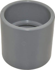 Value Collection - 3" CPVC Plastic Pipe Coupling - Schedule 80, Slip x Slip End Connections - Americas Industrial Supply