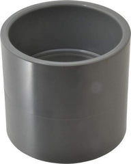 Value Collection - 4" CPVC Plastic Pipe Coupling - Schedule 80, Slip x Slip End Connections - Americas Industrial Supply