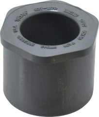 Value Collection - 1-1/4 x 3/4" CPVC Plastic Pipe Bushing - Schedule 80, Spig x Slip End Connections - Americas Industrial Supply