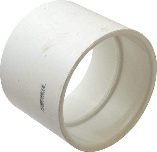 B&K Mueller - 4", PVC Drain, Waste & Vent Pipe Coupling - Hub x Hub - Americas Industrial Supply