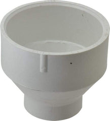 B&K Mueller - 3 x 1-1/2", PVC Drain, Waste & Vent Pipe Reducer - Hub x Hub - Americas Industrial Supply