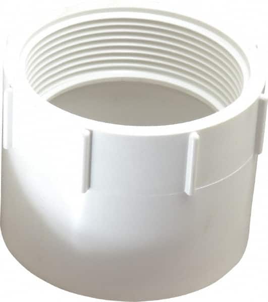 B&K Mueller - 3", PVC Drain, Waste & Vent Pipe Female Adapter - Hub x FIPT - Americas Industrial Supply