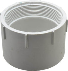 B&K Mueller - 4", PVC Drain, Waste & Vent Pipe Female Adapter - Hub x FIPT - Americas Industrial Supply
