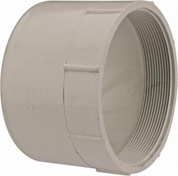 B&K Mueller - 6", PVC Drain, Waste & Vent Pipe Female Adapter - Hub x FIPT - Americas Industrial Supply