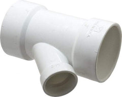 B&K Mueller - 3 x 3 x 1-1/2", PVC Drain, Waste & Vent Pipe 45 Wye - Hub x Hub x Hub - Americas Industrial Supply