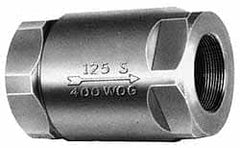 Conbraco - 3" Bronze Check Valve - Inline, FNPT x FNPT - Americas Industrial Supply