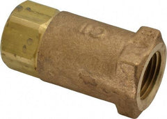 Conbraco - 1/2" Bronze Check Valve - Inline, FNPT x FNPT - Americas Industrial Supply