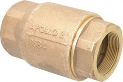 Conbraco - 2" Bronze Check Valve - Inline, FNPT x FNPT - Americas Industrial Supply