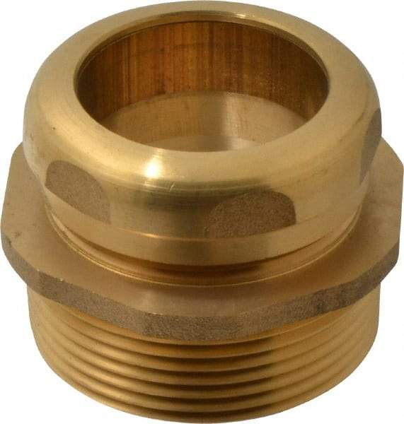 Federal Process - 1-1/2 Inch Pipe, Female Compression Waste Connection - Chrome Plated, Cast Brass - Americas Industrial Supply