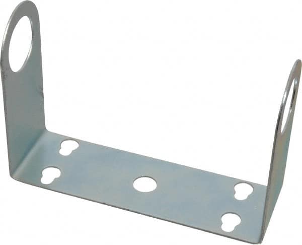 Pentair - Zinc Plated Steel, Cartridge Filter Mounting Bracket - For Use with U.S. Filters - 3 4 Inlet Outlet Valve In Head Housings - Americas Industrial Supply