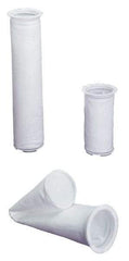 Pentair - Size 5, Semi Rigid Bag Filter - 4 Inch Diameter, 8.25 Inch Long, 3/4 Sq. Ft. - Americas Industrial Supply