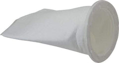 Pentair - 5 Micron, Size 5, Semi Rigid Bag Filter - 4 Inch Diameter, 8.25 Inch Long, 3/4 Sq. Ft. - Americas Industrial Supply