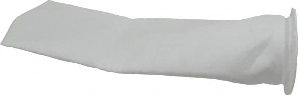 Pentair - 25 Micron, Size 5, Semi Rigid Bag Filter - 4 Inch Diameter, 18.5 Inch Long, 1-3/4 Sq. Ft. - Americas Industrial Supply