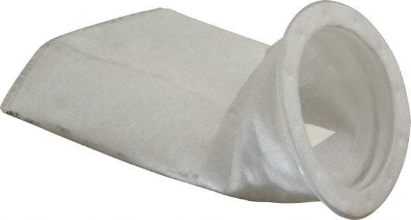 Pentair - 50 Micron, Size 6, Semi Rigid Bag Filter - 4 Inch Diameter, 8.5 Inch Long, 3/4 Sq. Ft. - Americas Industrial Supply