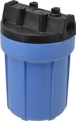 Pentair - 3/8 Inch Pipe, FNPT End Connections, 4-7/8 Inch Long Cartridge, 7 Inch Long, Cartridge Filter Housing without Pressure Relief - 5 Max GPM Flow Rate, 125 psi Max Working Pressure, Slim Line Housing - Americas Industrial Supply