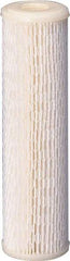 Value Collection - 2-1/2" OD, 50µ, Polypropylene Melt Blown-Thermal Bonded Cartridge Filter - 20" Long, Reduces Sediments - Americas Industrial Supply