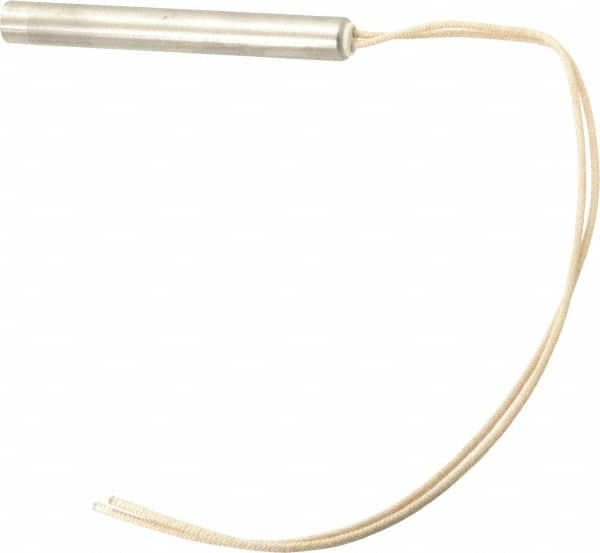 Hotwatt - 120 Volt, 1/2" Diam, 275 Watt, Low Density Cartridge Heater - 4" Long, 50 Watts per Sq In - Americas Industrial Supply