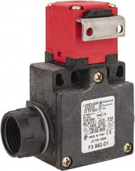 ACI - 10 Amp, 24-300 VDC, 250-600 VAC, 2 Pole Fused Safety Switch - 10 Amp, 24-300 VDC, 250-600 VAC, 1.969 Inch Wide x 1.24 Inch Deep x 3.41 Inch High, Nonmetallic, 2NC Contact Configuration - Americas Industrial Supply