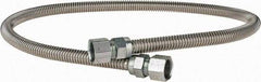 Dormont - 3/4" Inlet, 3/4" Outlet FIP x FIP Gas Connector - 48" Long, 1/2" Hose ID - Americas Industrial Supply