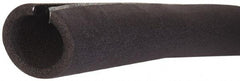 Made in USA - 1/2" Thick x 6' Long, Polyethylene Flexible Pipe Insulation - -160 to 200°F - Americas Industrial Supply