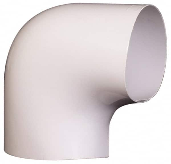 Made in USA - PVC 90° Elbow - Pipe Insulation Fitting - Americas Industrial Supply