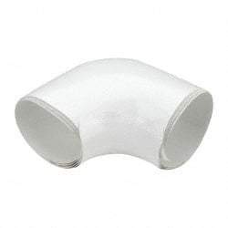 Made in USA - PVC 90° Elbow - Pipe Insulation Fitting - Americas Industrial Supply