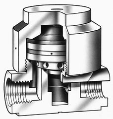 Simtech - 3/4" NPTF Diaphram Operated Valve - 125 Max psi, PP/EPDM Material - Americas Industrial Supply