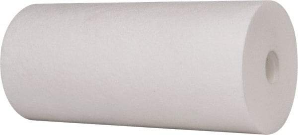 Pentair - 4-1/2" OD, 25/1µ, Polypropylene Dual Gradient Cartridge Filter - 9-3/4" Long, Reduces Sediments - Americas Industrial Supply