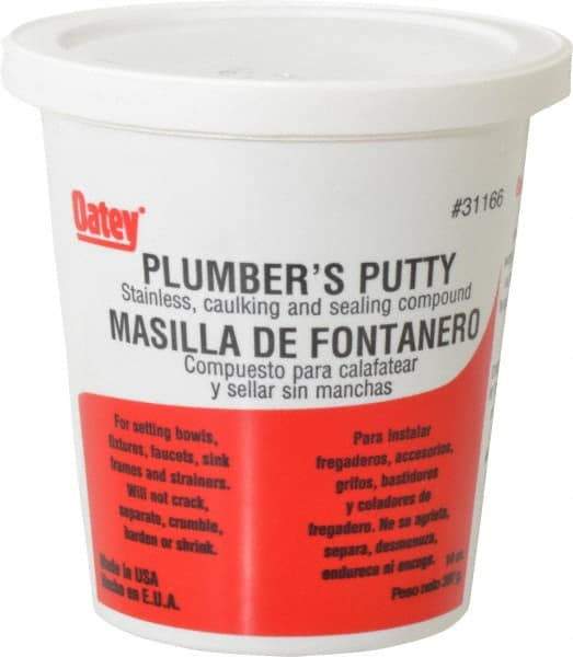 Oatey - Putty Type: Plumber's Putty Container Size: 14 oz. - Americas Industrial Supply