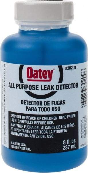 Oatey - 8 Ounce All-Purpose Leak Detector - Bottle with Dauber - Americas Industrial Supply