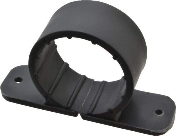 Oatey - 1-1/4" Pipe, Standard Pipe Clamp - Gray, Polypropylene - Americas Industrial Supply