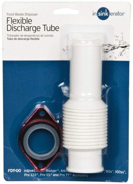 ISE In-Sink-Erator - Garbage Disposal Accessories Type: Flexible Discharge Tube For Use With: In-Sink-Erator - Food Waste Disposers - Americas Industrial Supply