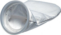 Parker - 10 Micron, Size 1, 44 GPM Max Flow, High Efficiency Bag Filter - 7 Inch Diameter, 17-1/4 Inch Long - Americas Industrial Supply